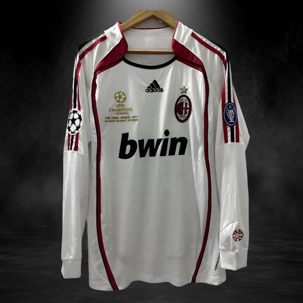 AC Milan 2006-07 Away Retro Jersey Full Sleeve | Fanbase